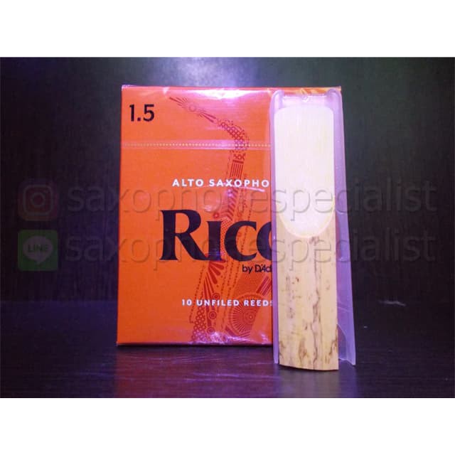 Rico Orange Alto Reed #1,5 - Eceran (1 pcs).