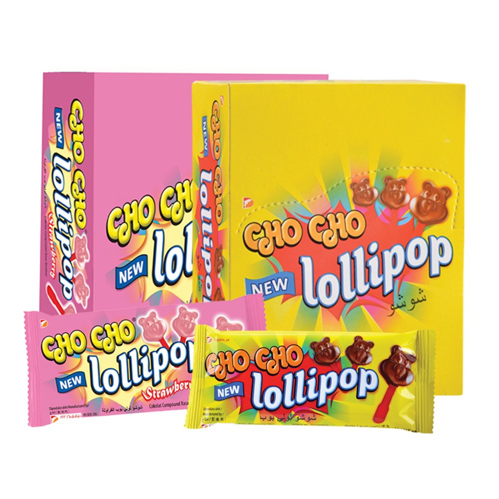 

Coklat Cho Cho Lollipop / Coklat Lollipop