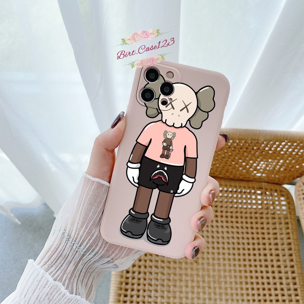 CASE CASING SOFTCASE SILIKON MACARON PELINDUNG KAMERA KAWS OPPO VIVO SAMSUNG XIAOMI REALME IPHONE ALL TYPE BC6024