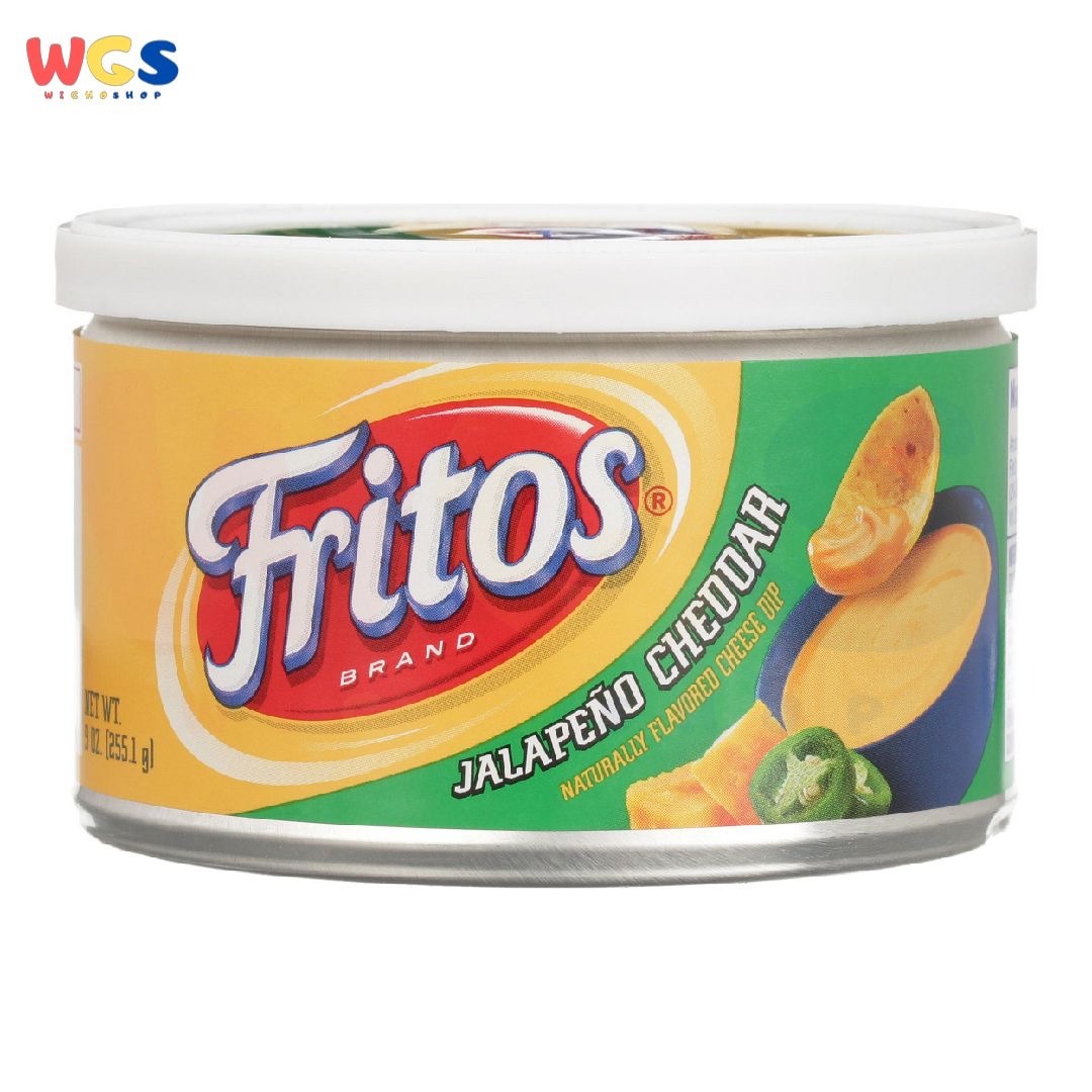 Fritos Jalapeno Cheddar Naturally Flavoured Cheese Dip 9oz 255.1g