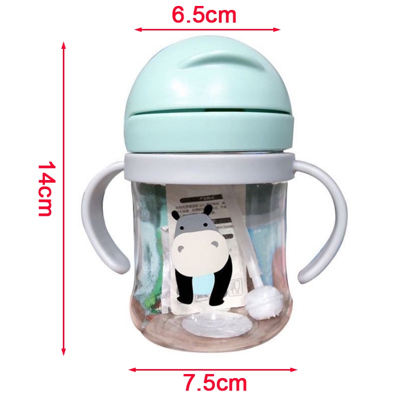 Botol Minum Bayi 250ml Bahan Silikon