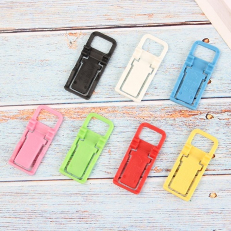 Bracket Lipat Mini Portable Universal Bahan Plastik Warna-Warni Untuk Smartphone