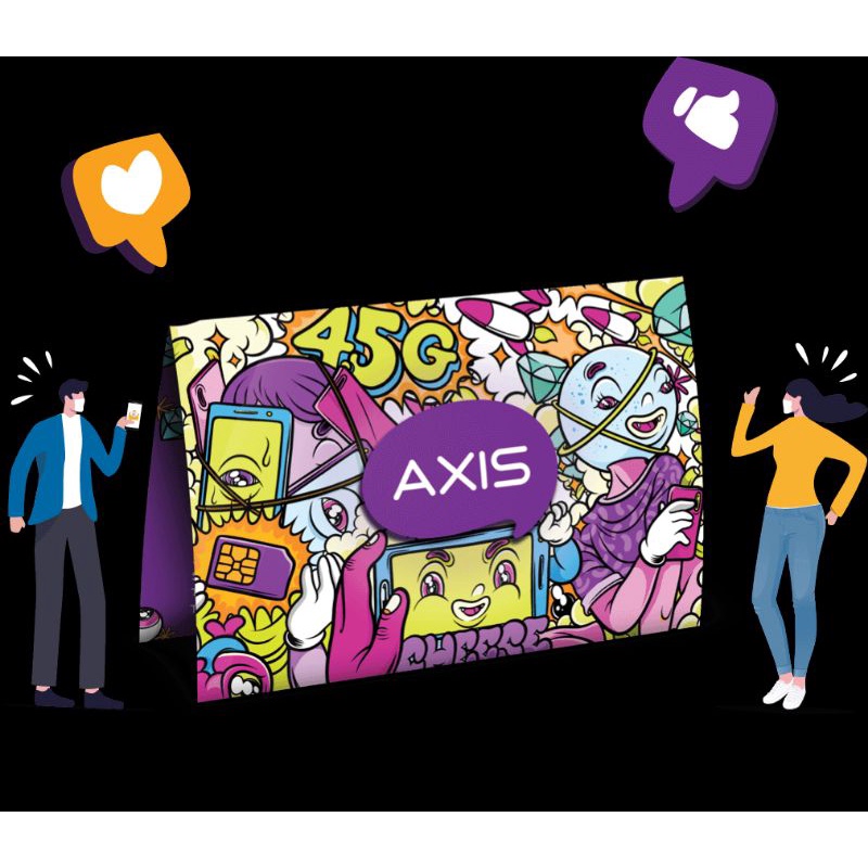 KARTU PERDANA AXIS 3GB 1BULAN