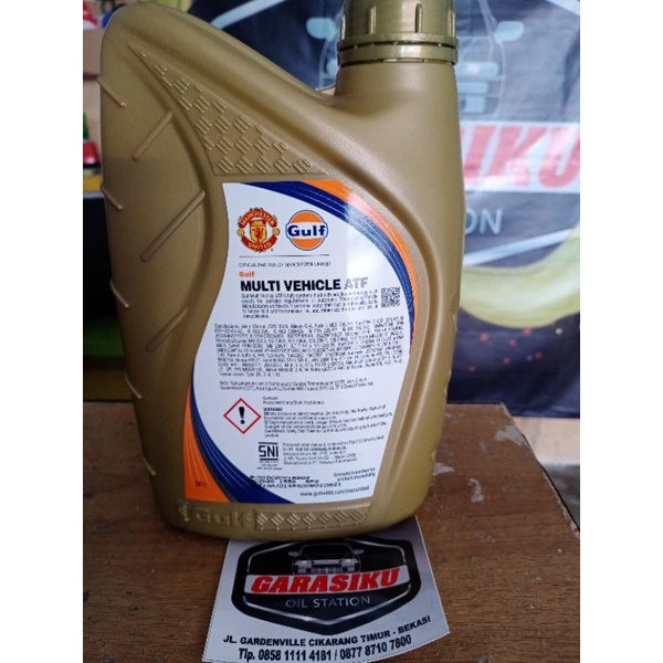 Oli Matic Gulf At Multi Vehicle Atf T-Iv, D-Iii, Sp-Iii, Atf-Z1, F-1