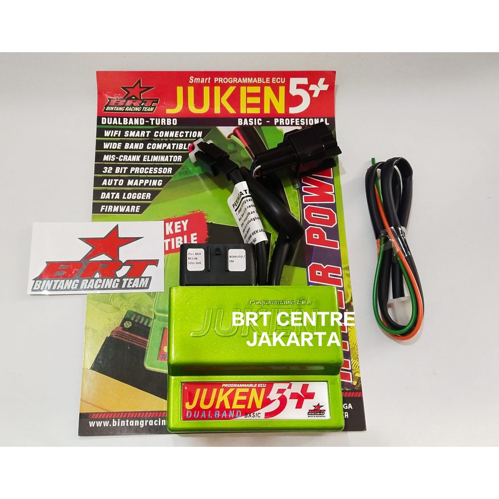 ECU BRT JUKEN 5 PLUS PLUS MIO M3 DUAL BAND RACING TURBO