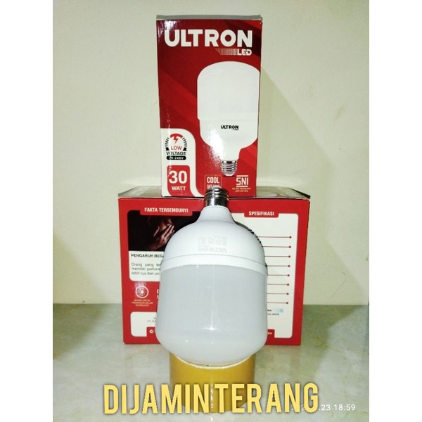 Lampu led jumbo 30w ULTRON DIJAMIN TERANG