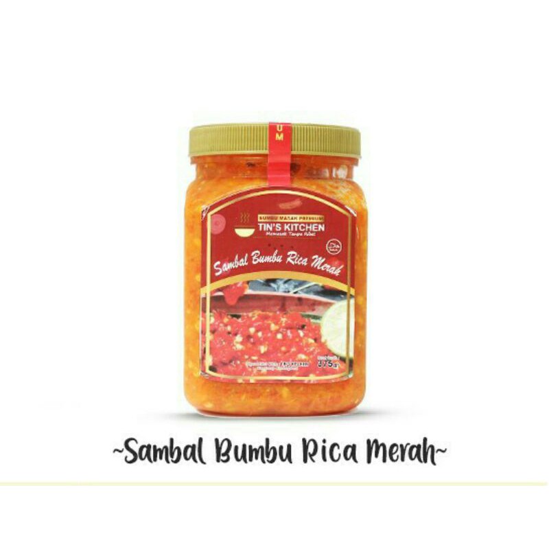 

Bumbu SAMBAL RICA MERAH / Bumbu Masak / Bumbu Instan / Tin's Kitchen