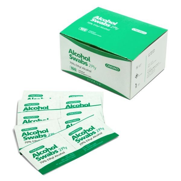 ONEMED | Alkohol Swab 70% | Tissue / Tisu Antiseptik | Kapas Alcohol