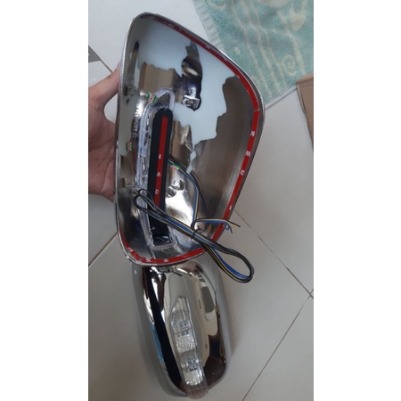 mirror cover TUTUP spion lampu toyota vios / limo / yaris lama 2006 sampai 2013 2007 2008 2009 2010 2011 2012 chrome crome