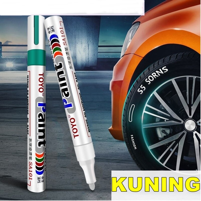 

Toyo paint marker Original Spidol Ban - Kuning