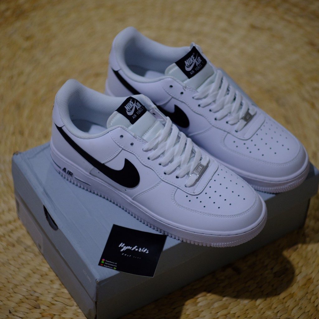 PROMO MARET NIKE AIR FORCE ONE LOW TRIPLE WHITE BNIB ORIGINAL