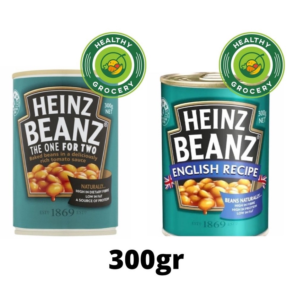 

Heinz Beanz The One For Two 300gr Kacang Dalam Saus Tomat