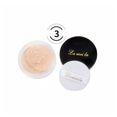 Bedak Pengontrol Minyak Lameila Loose Powder cjr 3580