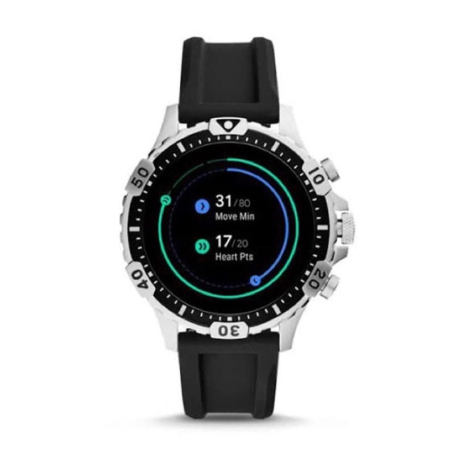 Jam GEN 5 smartwatch FTW4041 Gen 5 Smartwatch Garrett HR Black Silicone