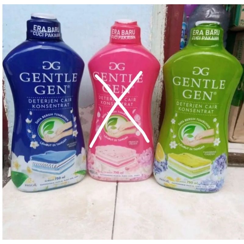 DETERJEN CAIR / Sabun Cuci Cair GENTLE GEN