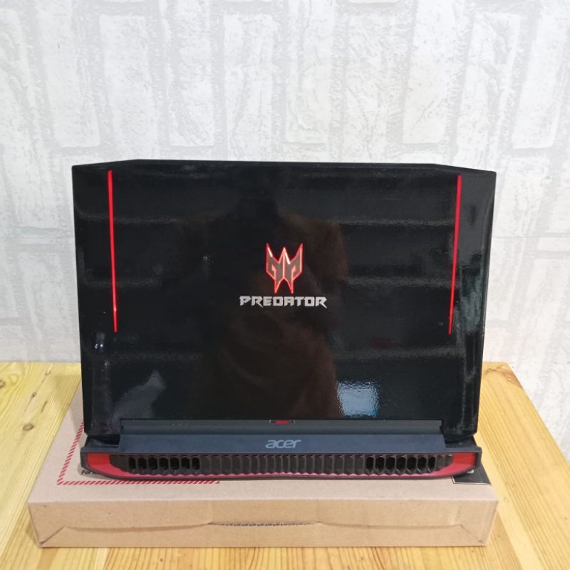 LAPTOP GAMING ACER PREDATOR COR I7-6700HQ RAM 16GB/SSD 128GB+HDD 1TB NVDIA GTX 970M 6GB DEDICATED VRAM KEYBOARD RGB