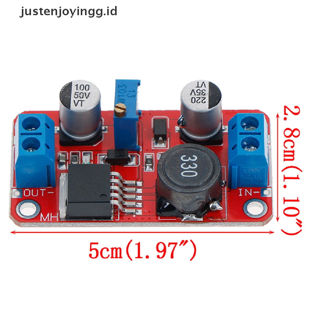 Modul power step up Konverter boost Tegangan 3.3V-35V to 5V 6V 9V 12V 24V