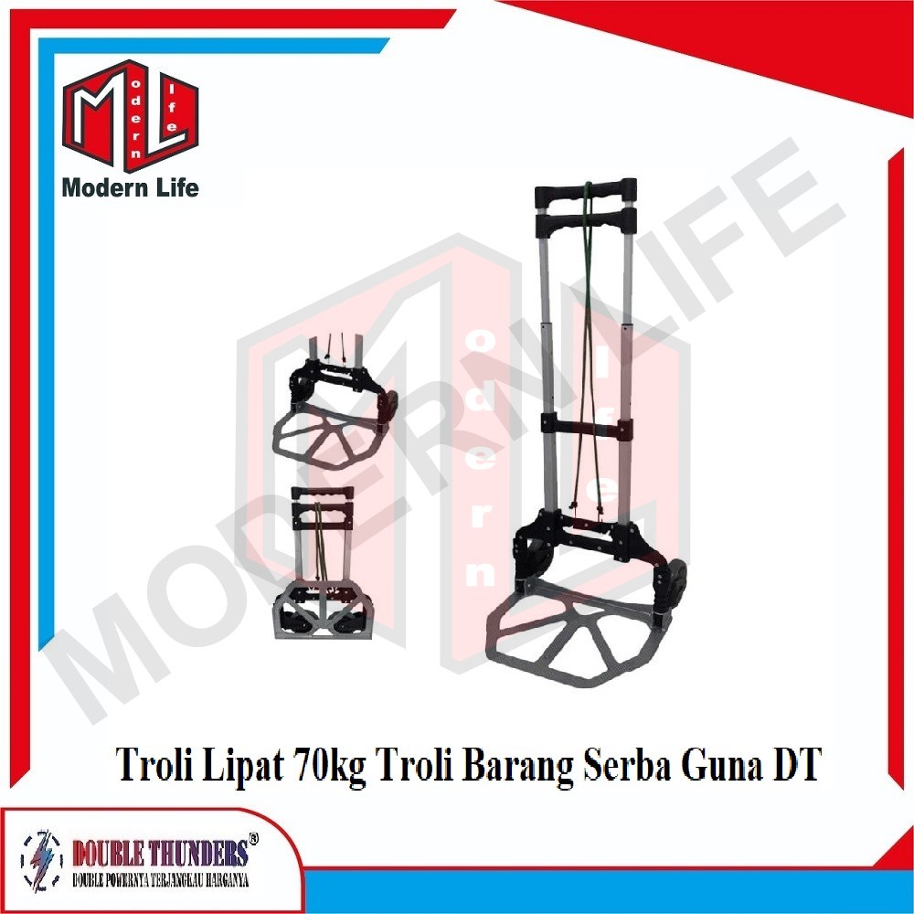 Trolley / Trolly / Troli Lipat Barang Serba Guna Koper Travel 70KG DT