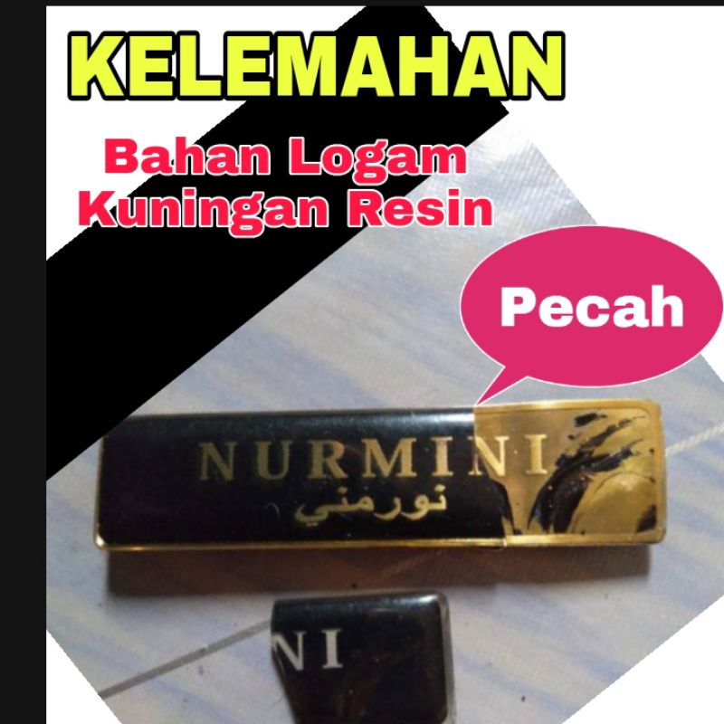 @NAME TAG TERBAIK - Paling Awet - Ter Awet  - Durable - Tahan Lama - Tidak Gampang Rusak - Bergaransi Seumur Hidup Seller -Pengait Peniti &amp; Magnet Terkuat #Name Tag Indonesia #Name Tag Bergaransi #Name Tag Berkualitas