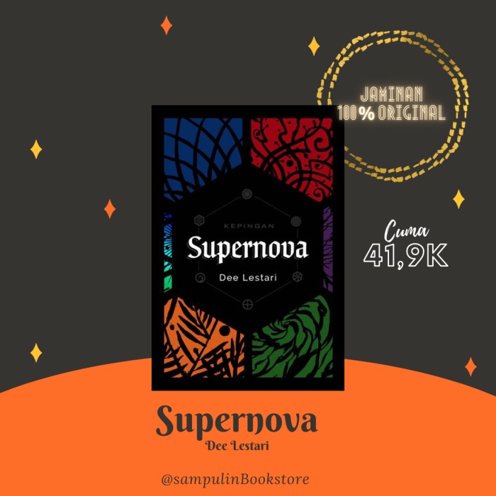 Buku: Kepingan Supernova - Dee Lestari