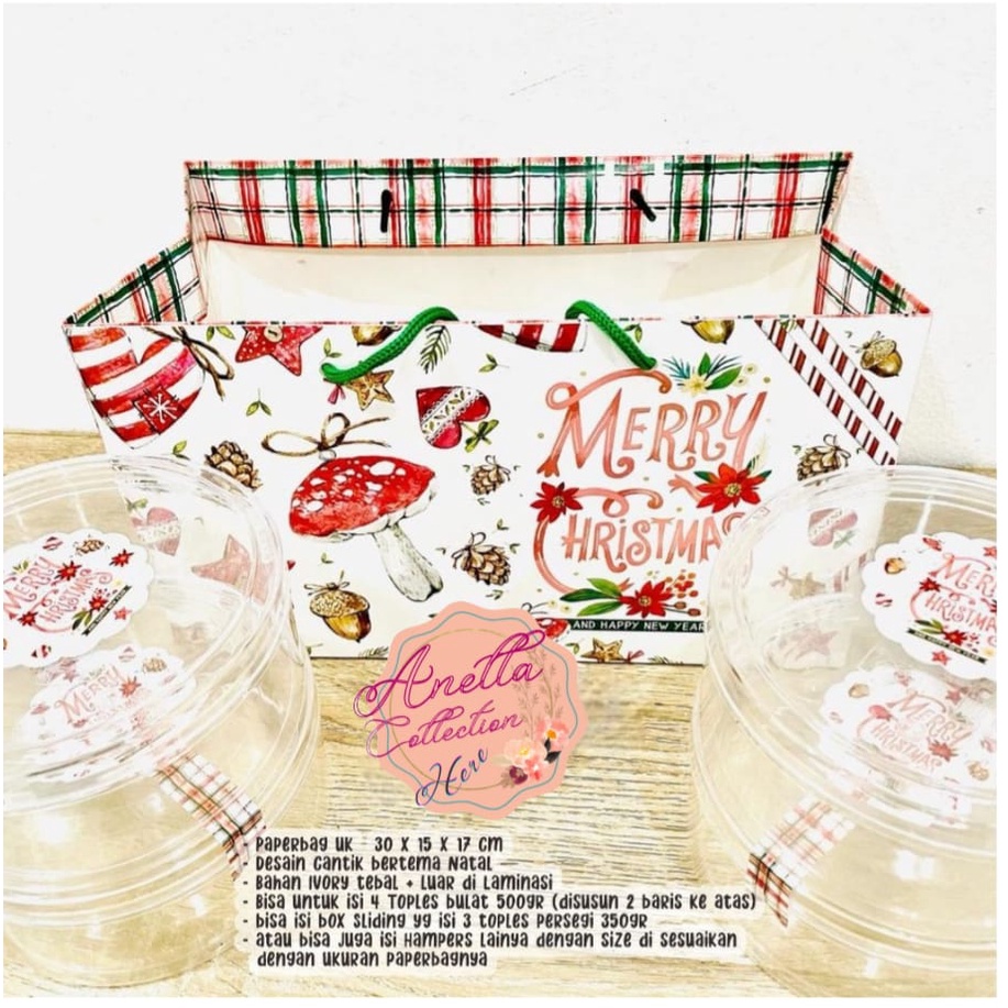 

Paperbag Natal uk. 30 x 15 x 17 cm Edisi Christmas Cantik