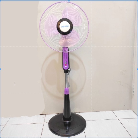 KIPAS ANGIN BERDIRI 16 INCH YASAKA VIOLET KHUSUS KARGO/ STAND FAN 16 INCH YASAKA VIOLET