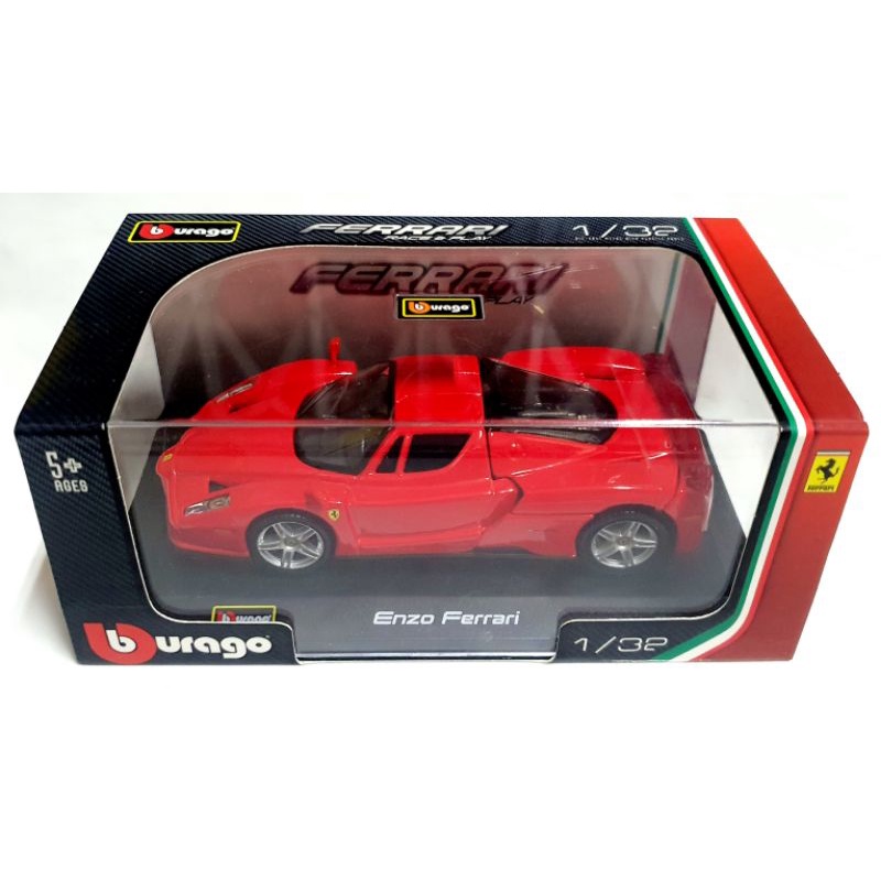Bburago 1:32 Diecast Mobil Ferrari  Miniatur  Mobil Mobilan Pajangan