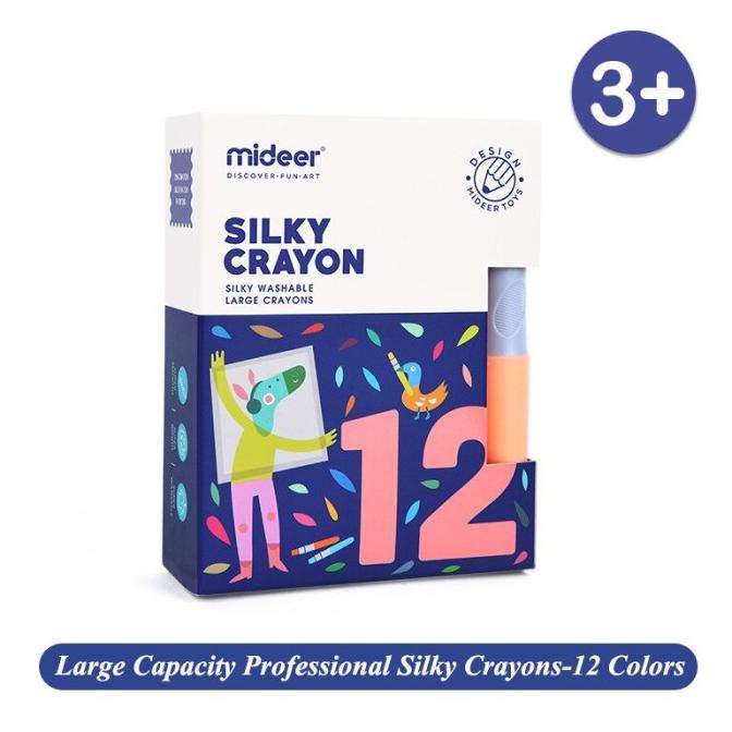 

PERALATAN MENGGAMBAR MIDEER SILKY CRAYON/COLORS DRAWING PAINTING WATERCOLOR ART MARKER PENS