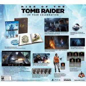 Kaset Game PS4 Rise of the Tomb Raider [Limited Edition]