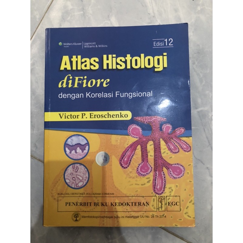 (ORIGINAL) ATLAS HISTOLOGI DIFIORE edisi 12