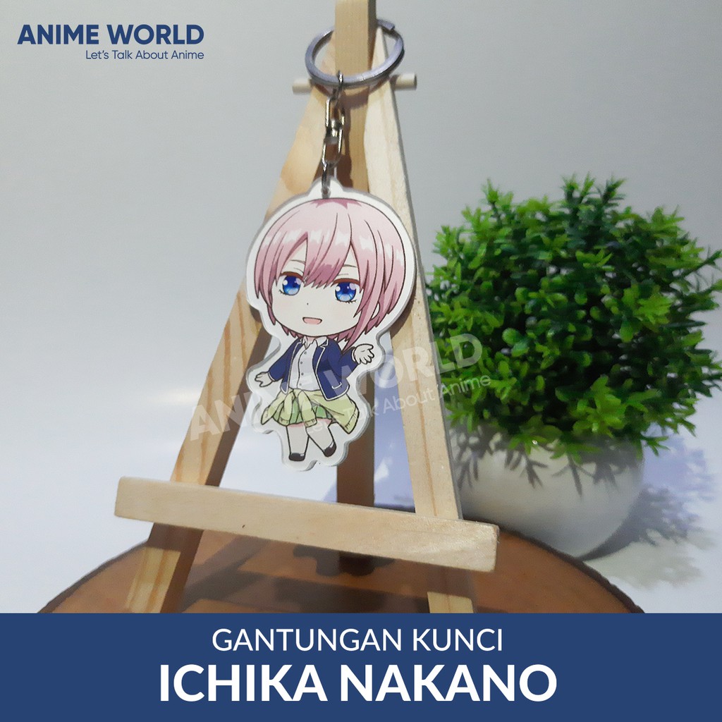 Gantungan Kunci Anime - Ichika Nakano - Keychain Ichika Nakano Gotoubun no Hanayome Season 2