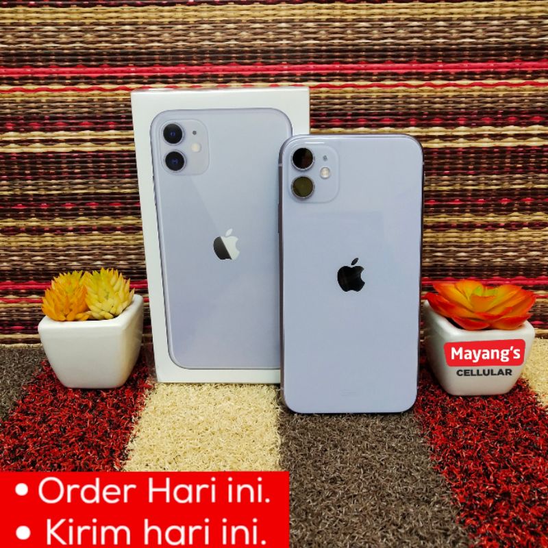 Jual iphone 11 128gb ibox Fullset | Iphone 11 Second Lengkap Original