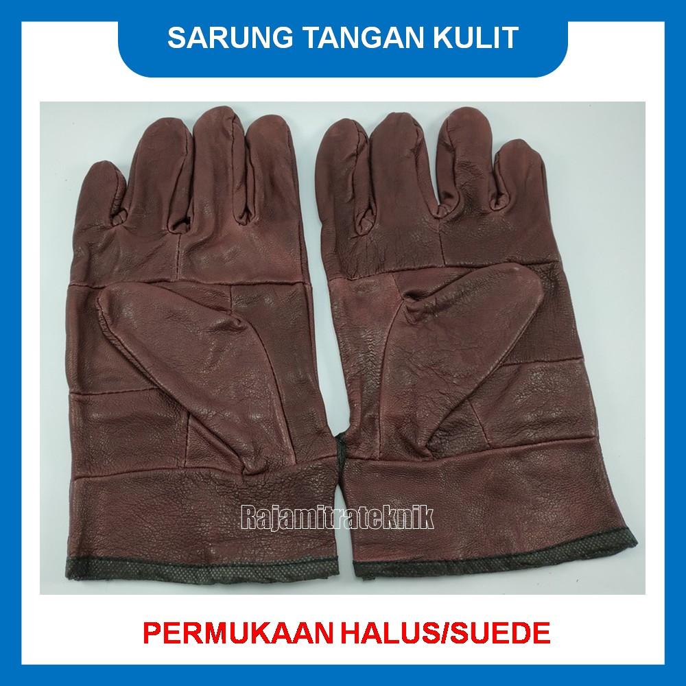 Sarung Tangan Kulit Kombinasi Sarung Tangan Proyek Las Bengkel Anti Panas Sarung Tangan Motor Shopee Indonesia