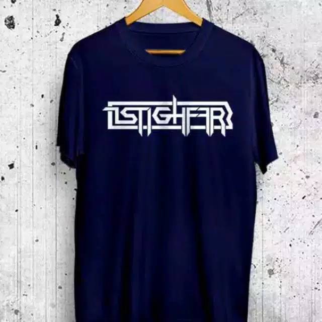 Kaos Dakwah Islami / Kaos Muslim / Kaos Santri / Pakaian Pria / T-Shirt /Distro / ISTIGHFAR L/XL/XXL-2