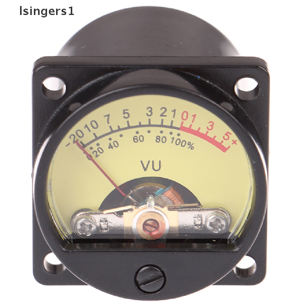 (lsingers1) 1pc Panel VU Meter 6-12V Untuk Merekam Audio Level