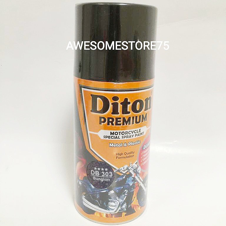 DITON PREMIUM DB 303 **** BUNGLON BLUE Biru / INDIGO VIOLET Ungu  Cat Semprot Pilox Pylox