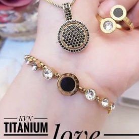 TiTanium set perhiasan wanita G53