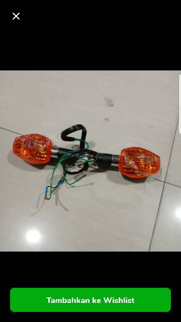 lampu sen assy tiger 2007 crome