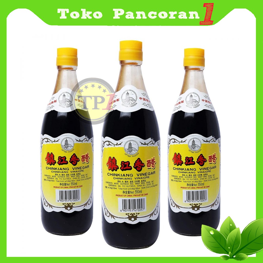 Cuka Hitam/ChinKiang Vineger/Black Vinegar 550 g