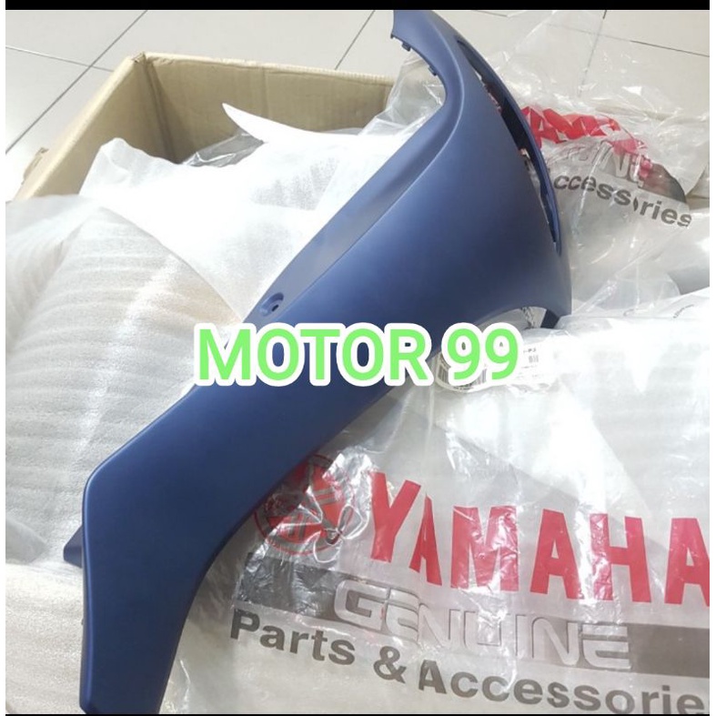 Sayap depan kanan Fino grande 2020 biru dof ori YGP