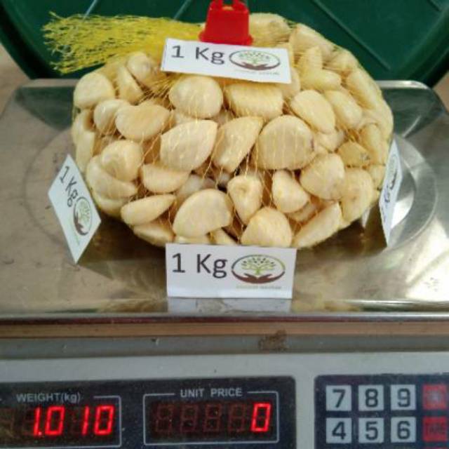 

1 Kg Bawang Putih Kating (KUPAS & BERSIH)