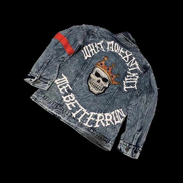 

Jaket lukis painting denim levis