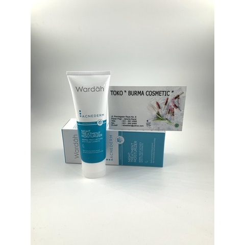 WARDAH ACNEDERM NIGHT TREATMENT MOISTURIZER