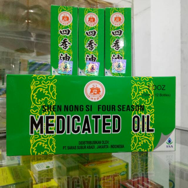 Medicated Oil / Seciyu / Se Ci Yiu 12 ml Minyak Angin Original