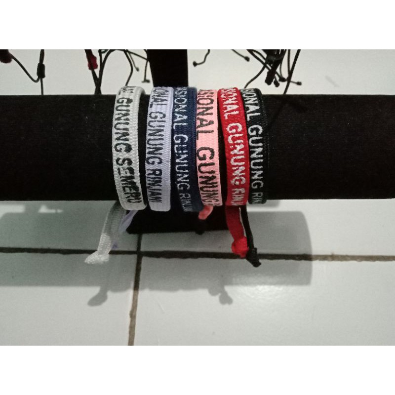 Gelang tangan pria/ gelang pendaki/ Gelang etnik gunung