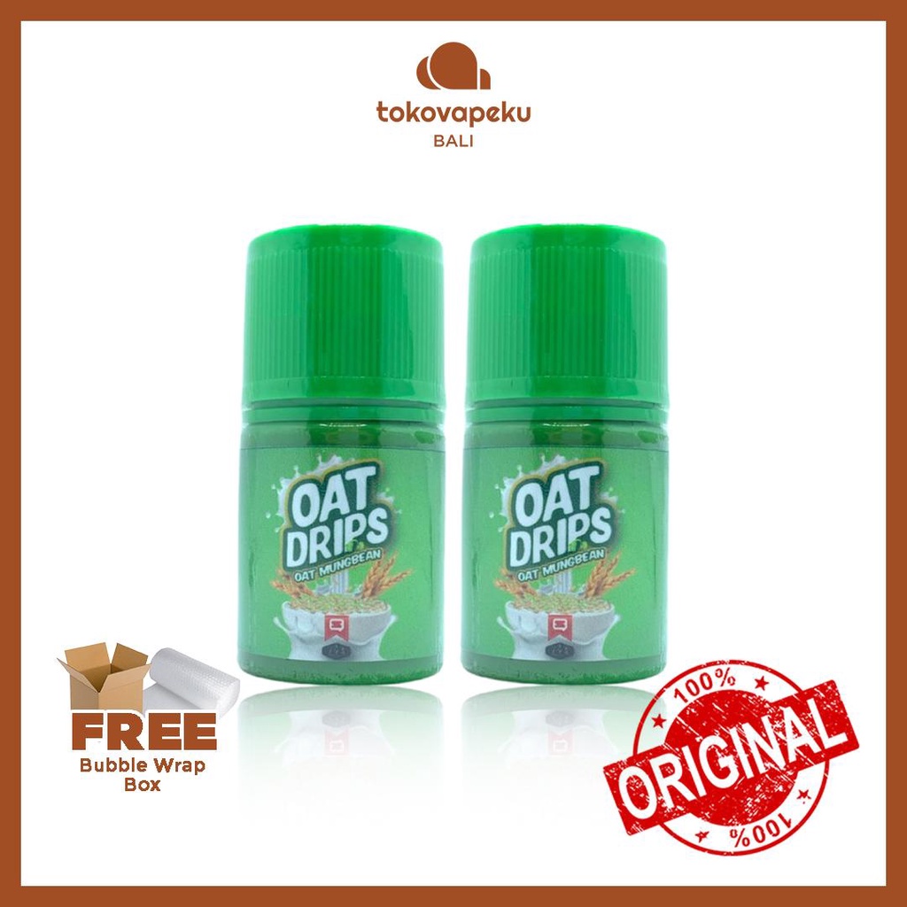 OAT DRIPS V2 OAT MUNG BEAN OAT DRIPS 60ML AUTHENTIC by JVS X STEAM QUEEN JUICE