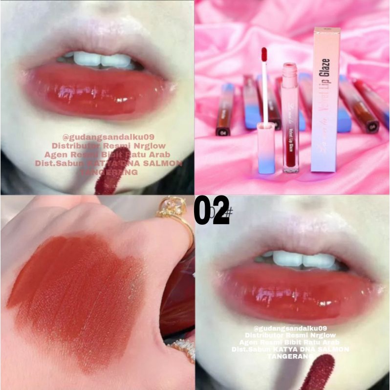 LIPSTIK WATERPROOF - LIPGLOS - LIPTINT - LIPSTIK TAHAN LAMA DAN RINGAN - LML VELVET LIPGLAZE