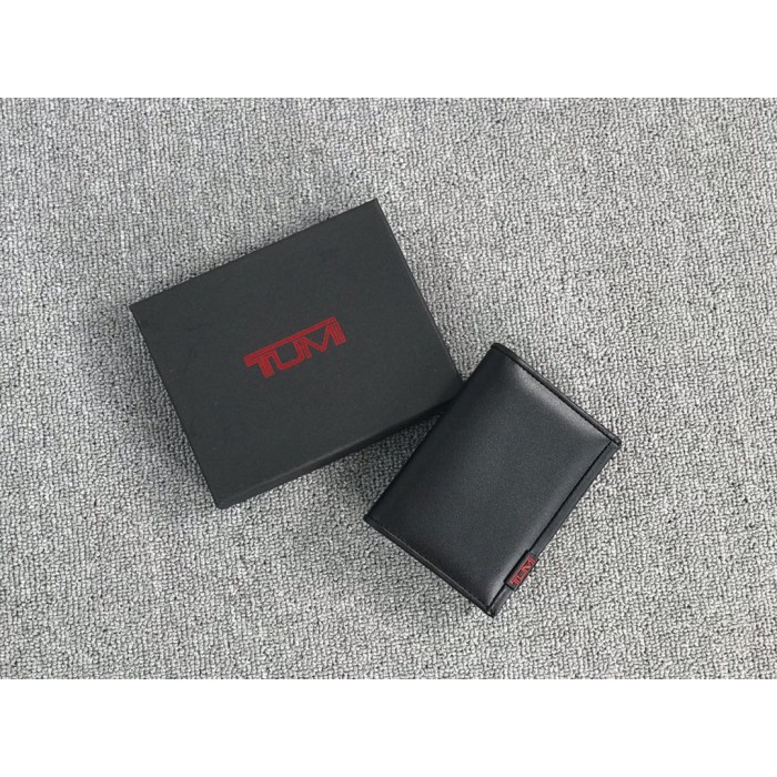 DOMPET TUMI Gusseted Card leather - Dompet kartu PRIA