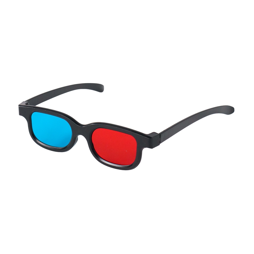 3D Glasses Plastic Frame / Kacamata 3D - H3 - Black