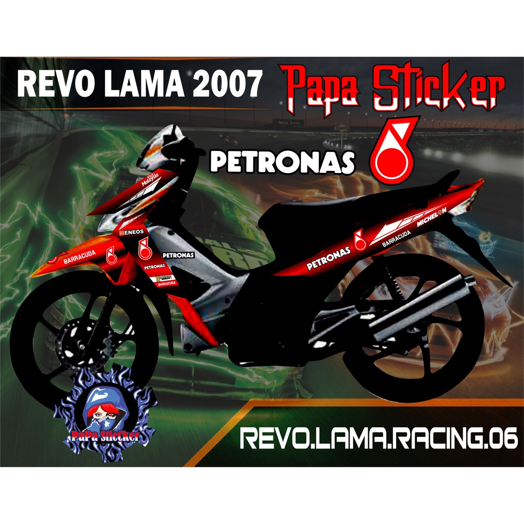 Jual Striping REVO LAMA 2007 PETRONAS Variasi Sticker Stiker Skotlet Scotlite Motor LIST STIKER REVO 06 Indonesia Shopee Indonesia Jual Striping REVO LAMA 2007 PETRONAS Variasi Sticker Stiker Skotlet Scotlite Motor LIST STIKER REVO 06 Indonesia Shopee Indonesia